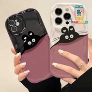 SS861 SOFTCASE CUTE CAT MOTIF INFINIX TECNO SPARK GO 8C 9 10 20 PRO+ CAMON 20 30 PRO 4G 5G WAVY CURV