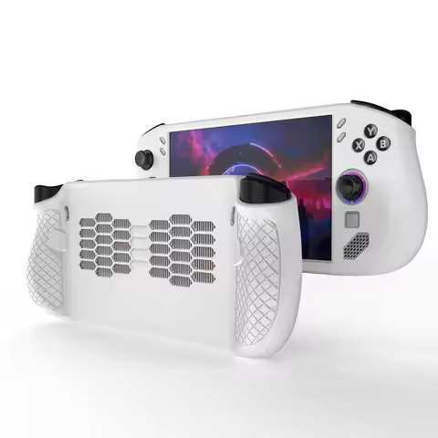 for Legion Go S Silicone Protective Case Gaming Console Drop Protection Cover Game Accessories Black