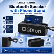 LYNXZ CSY004 2-in-1 Wireless Bluetooth Speaker with Phone Stand Portable Desktop Speaker Holder HD S