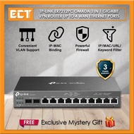 TP-Link ER7212PC Omada 3 In 1 Gigabit VPN Router Up To 4 Wan Ethernet Ports
