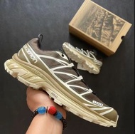 全新Salomon XT-6 ADV 雷恩棕 火星戶外登山鞋