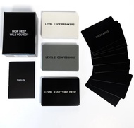 เกมไพ่ How Deep Will You Go เกมไพ่ Lets Get Deep เกมไพ่ Friendship Edition ที่ช่วยสร้างบรรยากาศผ่อนค