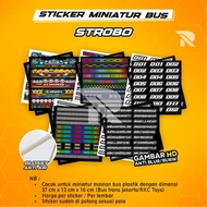 Miniature bus strobe Sticker / Miniature bus accessories