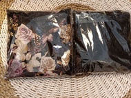 Set Tunik Namira Bunga Muat Jumbo Setalan Kulot Celana Panjang Crinkle