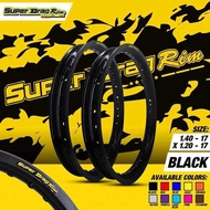SUPER DRAG RIM 1.2 1.4 x17 ORIGINAL SET