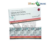 SIMVASTATIN 10MG 1 BOX/NOVELL