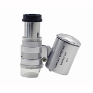Kaca Pembesar Magnifier Microscope Loupe 60x