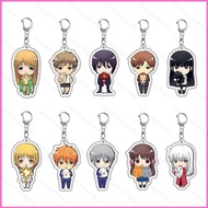 HK2 Fruits Basket Keychain Tooru Honda Acrylic Pendant Kyou Souma Accessories Anime Peripheral HK2