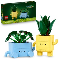 BRiCKEM | 10349 LEGO® Botanicals Happy Plants Shelf Decor