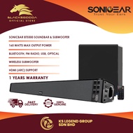 SonicGear BT3500/BT5500/BT6500/BT5300/BT5302 SOUNDBAR WITH WIRELESS SUBWOOFER / 1 year warranty 1 to