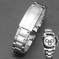 Solid Stainless Steel Men Watch Band For Rolex Oyster Perpetual Datejust DAYTONA SUBMARINER Luxury B