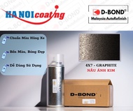 Sơn Xịt Xóa Vết Xước Ô TÔ TOYOTA COROLLA CROSS Màu NÂU ÁNH KIM Code 4X7 - GRAPHITE Chính Hãng D-BOND