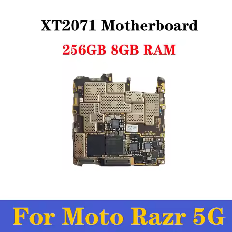 For Moto Razr 5G XT2071 Motherboard Mobile Electronic Panel Mainboard Circuits With Chips Plate 8GB 