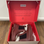 Hunter 霧面踝靴 女款 雨靴 雨鞋 水靴 啡色 褐色 Women's Commando Chelsea Boots Brown 40 41
