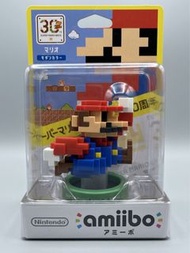 【全新未拆】任天堂 Amiibo Super Mario 30週年 像素瑪利歐 (Modern Color 現代配色) / Nintendo Mario 30th Anniversary Amiibo