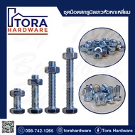 Hexagon Head Screw Set M5x15mm-M5x50mm Thread.