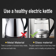 1.7L Glass Electric Kettle Tea Coffee Thermo Pot Appliances Kitch