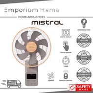 Mistral Greenleaf 14" DC Wall Fan with Remote [MWF1454DR-G]
