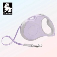 Truelove Tangle Free Retractable Leash 16 Ft Strong Nylon Tape One-Handed Brake Pause Lock Dog Cat O