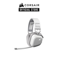 CORSAIR HS80 MAX WIRELESS Gaming Headset (Steel Gray / White)
