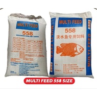 5KG {FishFeed} (558 Multifeed Pallet) Size 3mm {Protein 18%} Ekonomi