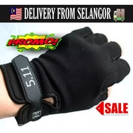 🇲🇾READY STOCK., ✅GOOD QUALITY. 511 Multifunction Half Finger Tactical Glove Combat ride climbing Ant