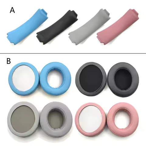 Earpads Ear Cushion Sponge Earmuffs/Headband for razer Kraken X Essential Wired Gaming Headset Repla