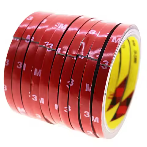 Car double-sided adaptive 1 roll with a length of 3m and a width of 6mm Car decorative tape, car mod