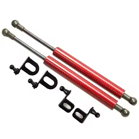 For Honda Accord CL7 CL8 CL9 Acura TSX 2002-2008 Front Bonnet Hood Gas Struts Carbon Fiber Lift Supp