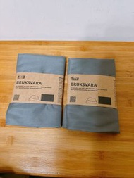 全新未開 IKEA-ROSENSKARM 枕袋（人體工學枕適用）灰色｜33x50 厘米