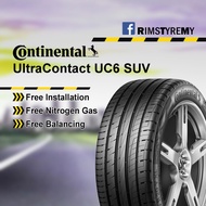 215/65R16 : .Continental UltraContact UC6 SUV - 16 inch Tyre Tire Tayar (Promo22) 215 65 16 215/65/16