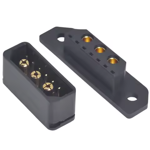 4PCS RC Aircraft Amass ICM150S17PB 20A Power Supply Battery Plug Gold-plating Male Female Bullet Con