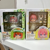 ⬇️睇描述先 📮包順豐 Nendoroid黏土人 2355 2405 中野一花 中野四葉 結婚禮服 ver 五等分的新娘