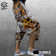 Harem Pants Casual Harem Pants for Men and Women with Fullprint Skinwild Pattern