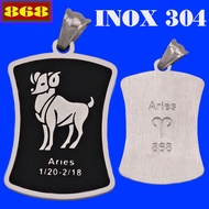 MCBDT stainless steel Aries pendant