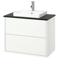 HAVBÄCK / ORRSJÖN Wash-stnd w drawers/wash-basin/tap 82x49x71 cm
