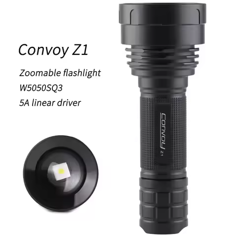 Convoy Z1 W5050SQ3 21700 Zoomable Flashlight