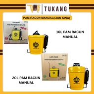 Pam Racun Manual (Lion King)/Manual Pump Knapsack Sprayer 16L & 20L