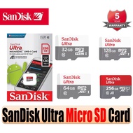 100% Authentic !!! Sandisk Ultra Micro SD CARD 16GB | 32GB | 64GB | 128GB | 256GB