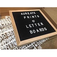 Changable Felt Letter Board 10'/DIY Felt Letter Board
