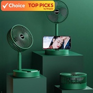 Adjustable Mini Desk Fan – USB Rechargeable Folding Table Fan for Home, Office, Portable Cooling