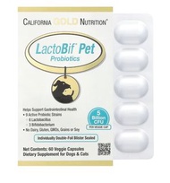 LactoBif 寵物益生菌，50億CFU，60粒 素食膠囊