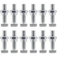 Ampper Replacement Battery Terminal Bolt and Shoulder Nut Set M8 Thread, M8 x 35 mm Shulder Nut and 