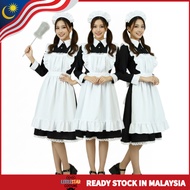 Traditional Maid Long Dress Costume for Adults – Butler & Japanese Cosplay Uniform