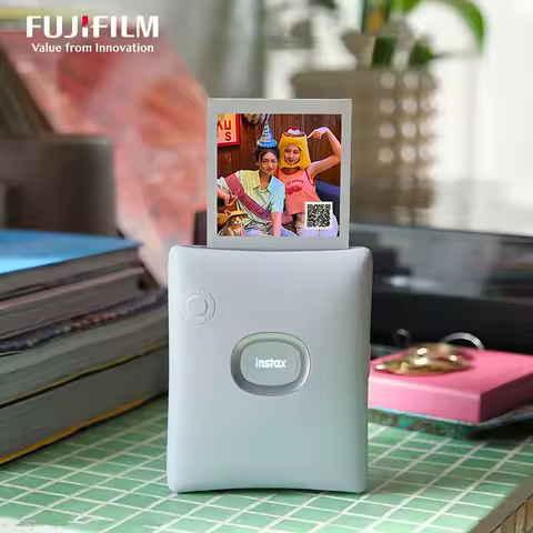 Fujifilm Instax Mobile Photo Printer Fujifilm 4-Inch SQ LINK Portable Mini Bluetooth Link SQUARE LIN