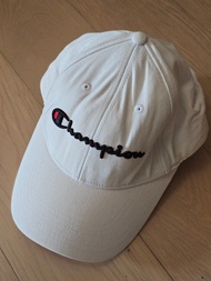 Champion white logo cap hat 日常穿搭 運動服裝 帽子