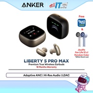Anker Soundcore TWS ANC Earbuds Liberty 5 Pro Max for Music & Calls Hi-Res Audio LDAC