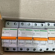 Mcb domae 2p 6a 10a 16a 20a 4.5kA schneider