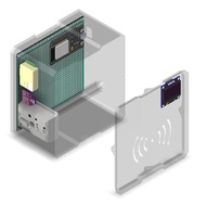 Case ESP32 ESP8266 BME680 GP2Y1010AU0F MH-Z19B CO2 Oled 0.96 inch