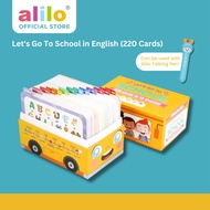 Alilo Let's Go To School in English (220 Cards) - Educational Talking Pen Expansion Pack